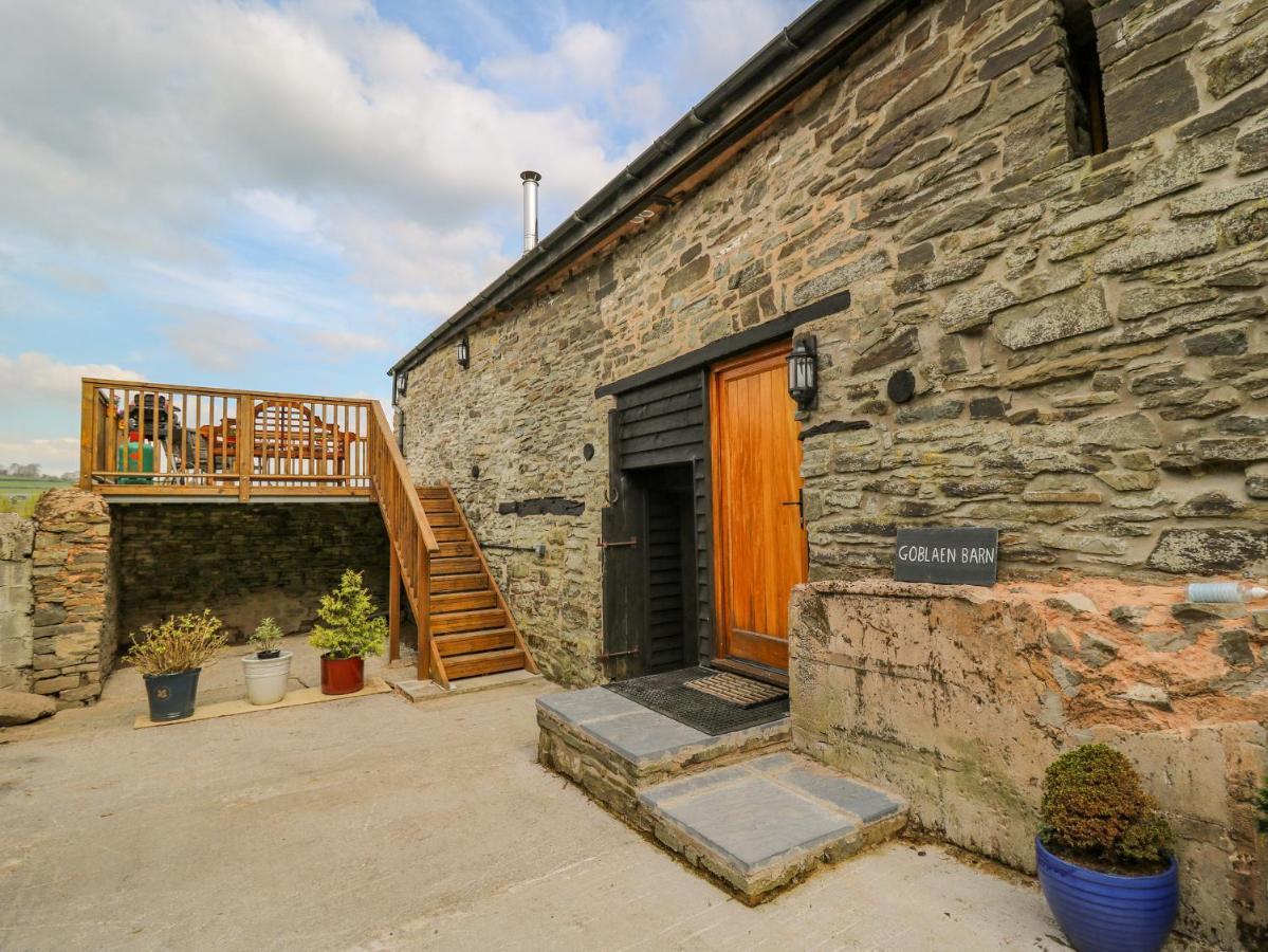 Goblaen Barn Vila Builth Wells Exterior foto